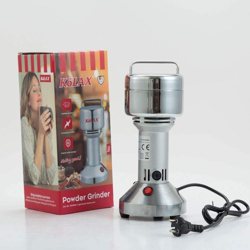 KoLAX Germany Stainless Steel Heavy Grain Mill Grinder 1000W