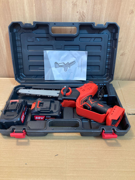 Lot Imported Rechargeable One Hand Digital Chainsaw with Double Batteries 8 Inch