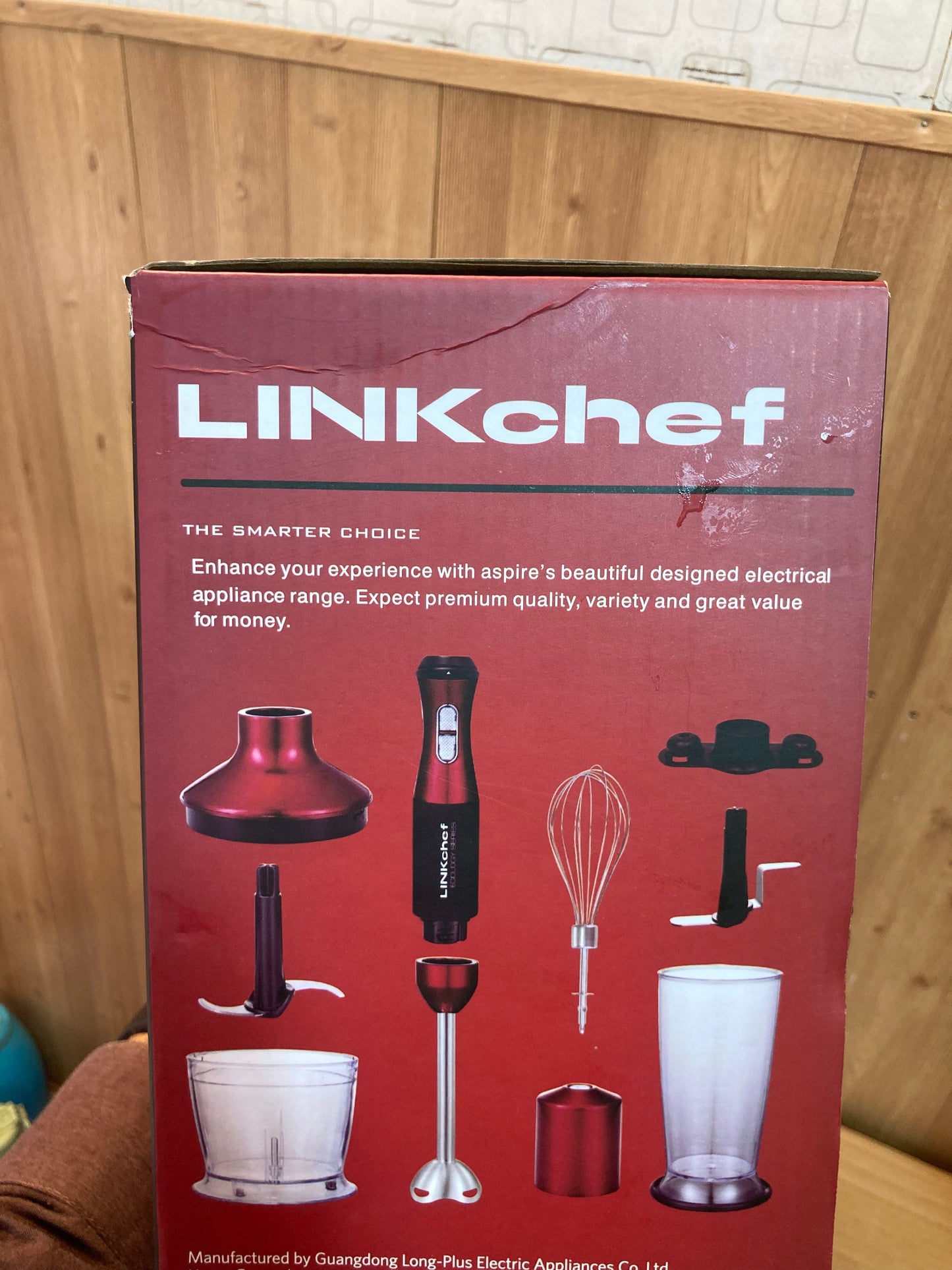LINKchef 5-in-1 Hand Blender Set 500W
