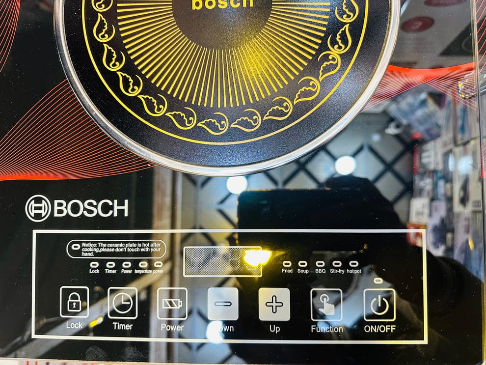 Bosch RBK-12 Infrared Cooker – 2200W High Power Electric Stove with Touch Control & Energy Saving Technology