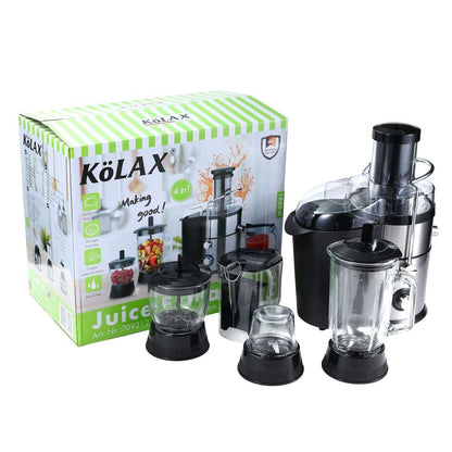 KoLAX Germany 4-in-1 Blender & Slow Juicer 1800W