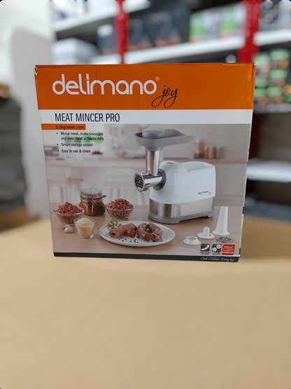 DELIMANO Switzerland 3-in-1 MEAT MINCER PRO