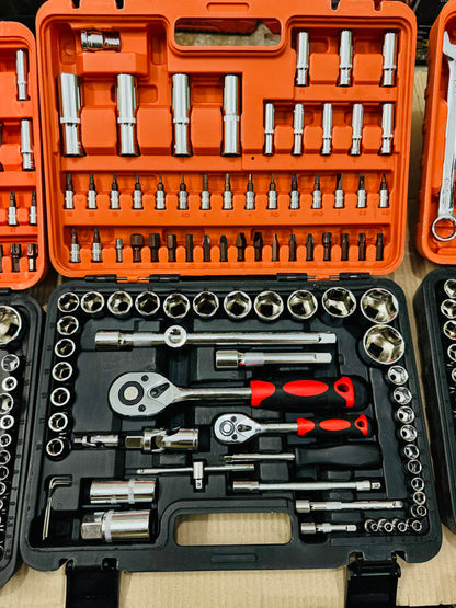 New Multifunctional 108PCs Socket Ratchet Wrench Set