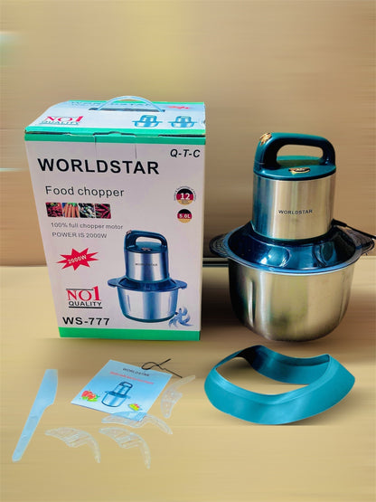 WorldStar 2000W Chopper with 5Ltr Capacity