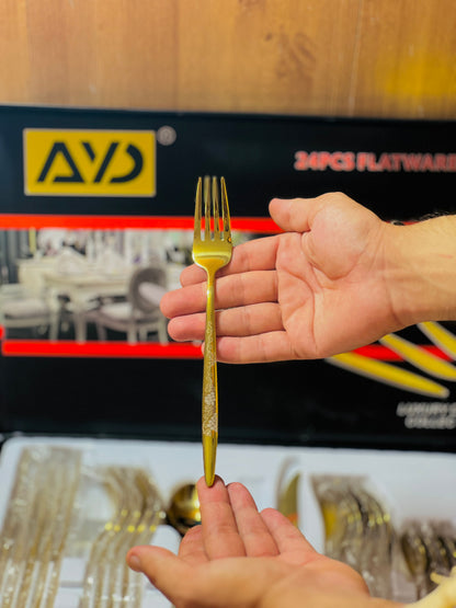 Lot Imported AYD Cutlery Set 24PCs