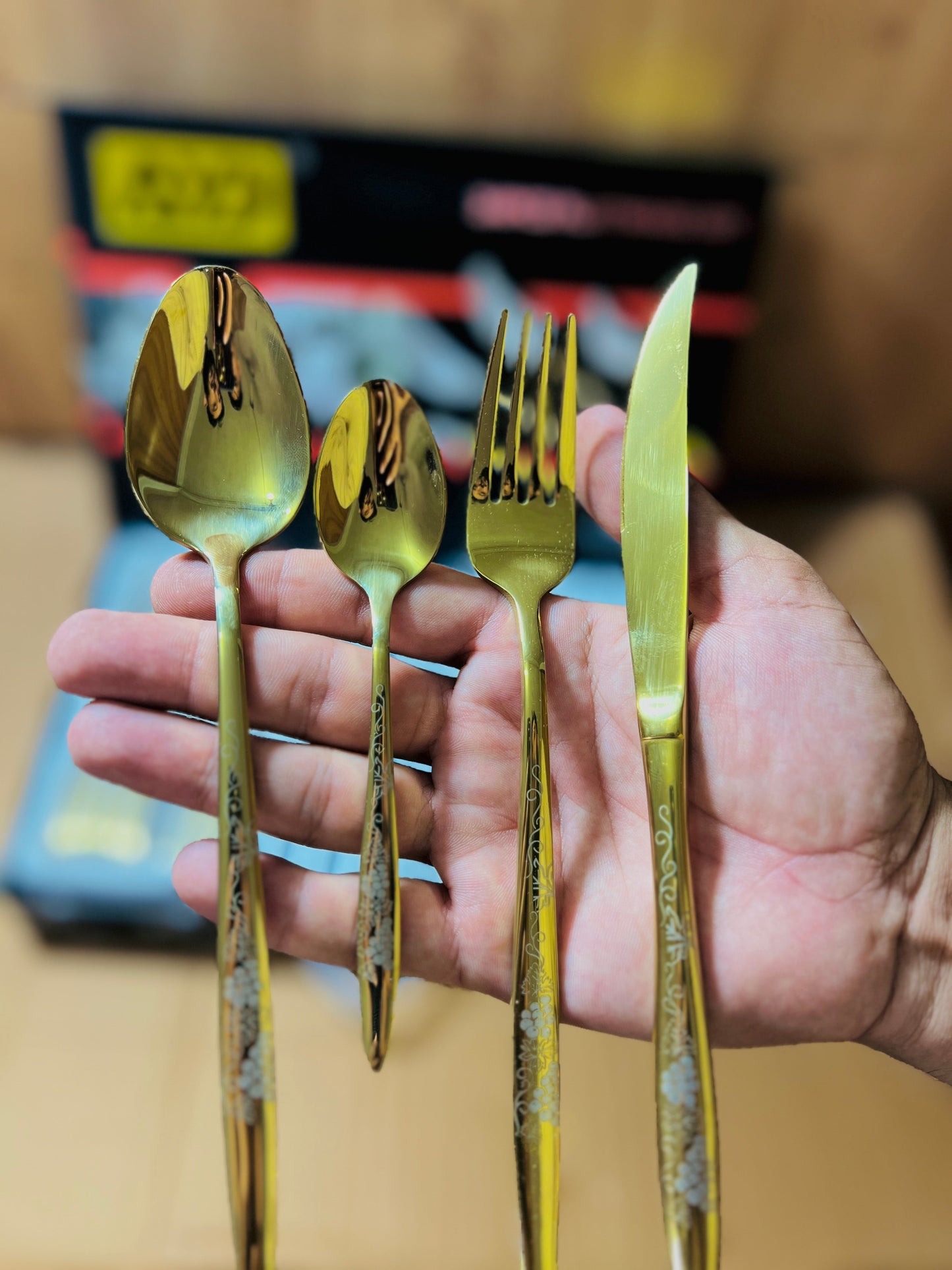Lot Imported AYD Cutlery Set 24PCs