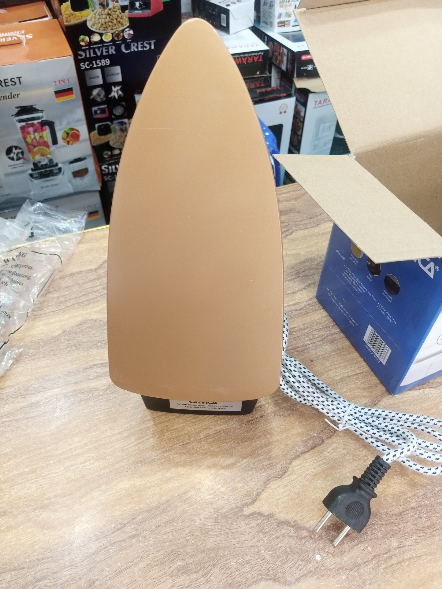 Russian Lot Imported ORVICA automatic DRY IRON