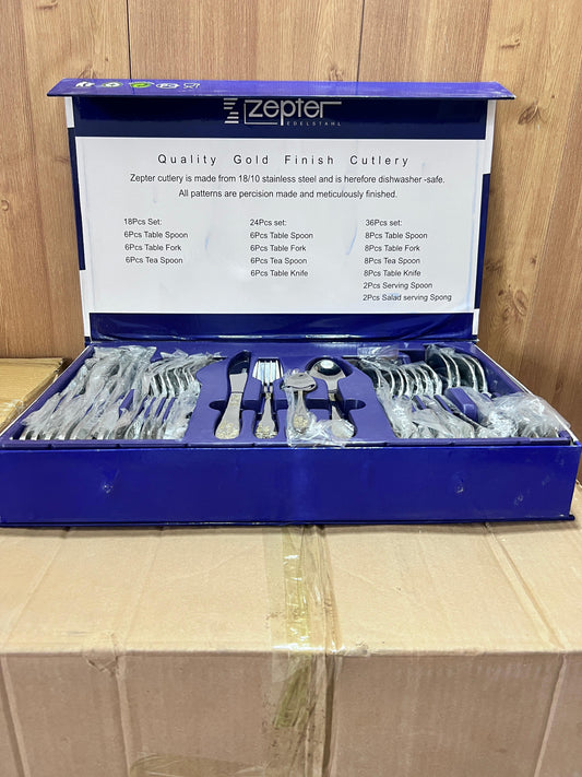 ZEPTER Cutlery Set 36PCs