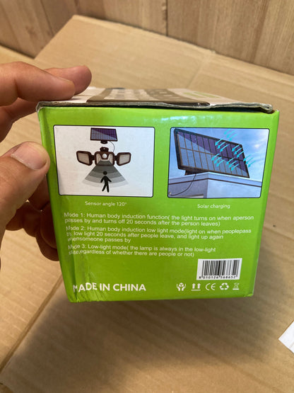 Adjustable Remote Control 3D Solar Light