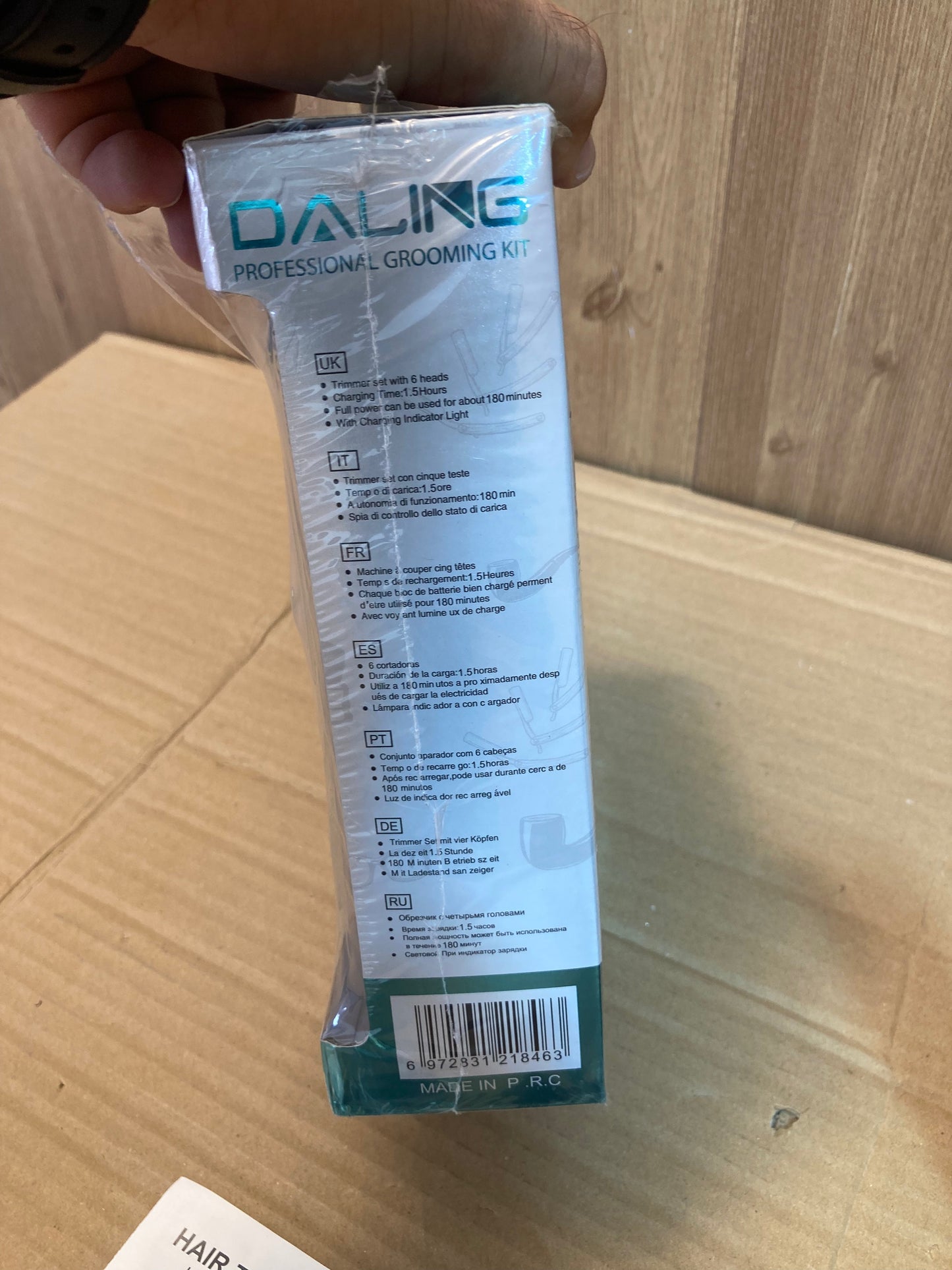 Daling 6-in-1 Professional Hair Trimmer & Clipper
