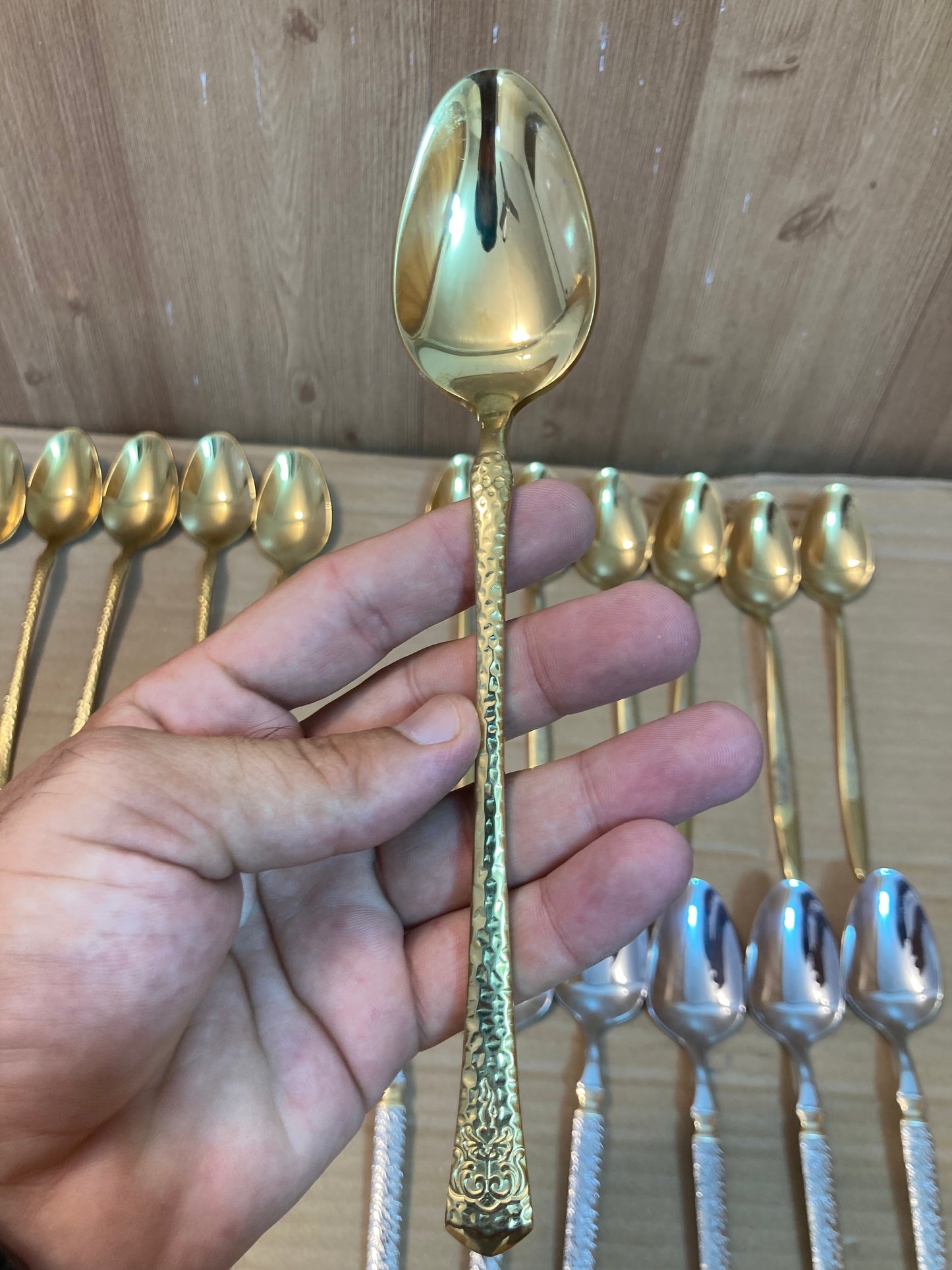 AYD 6PCs Stainless Steel Table Spoon Set