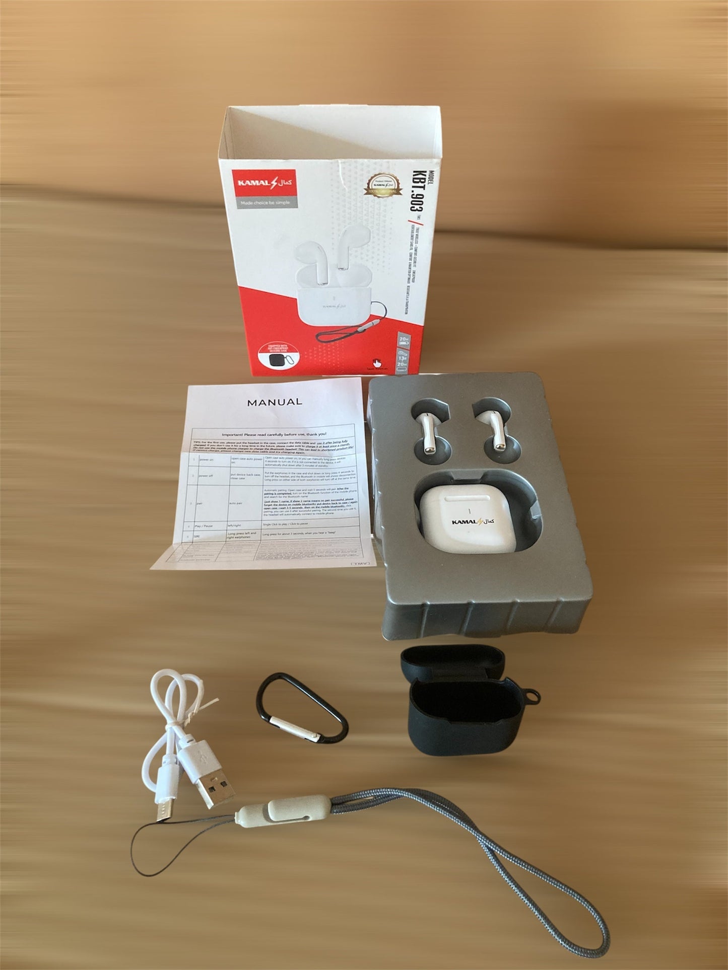 Kamal Mini Size Earbuds/AirPods KBT.903