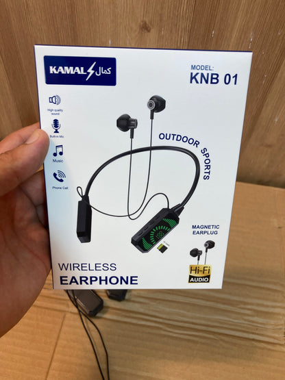 Kamal 5.3 Bluetooth Wireless Neckband - Earphones KNB 01