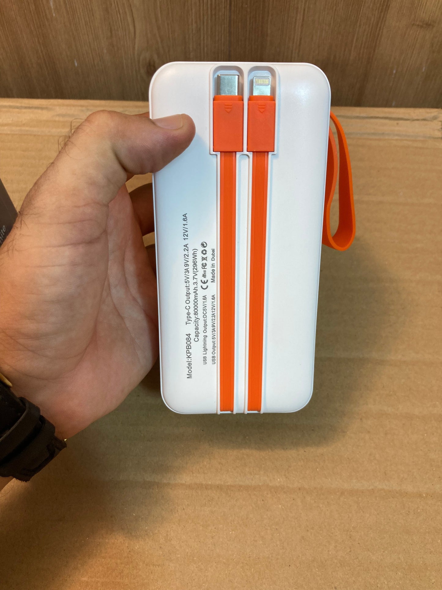 Kamal 68W Fast Charging Power Bank 80,000 mAh - KPB084