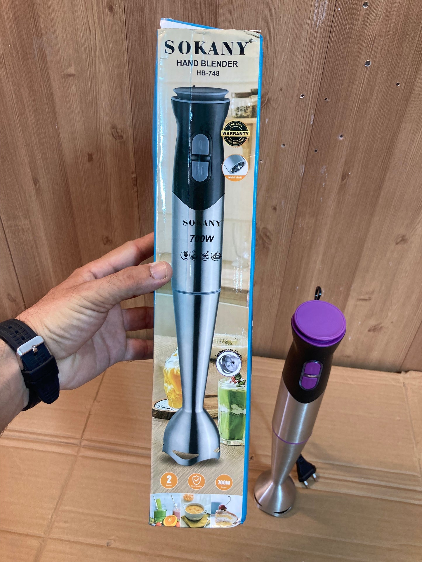 SOKANY 700W Hand Blender HB-748