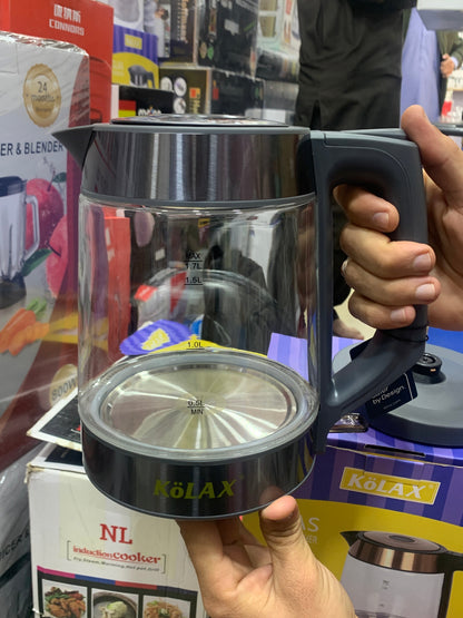 Germany Imported "KOLAX" Glass Electric Kettle
