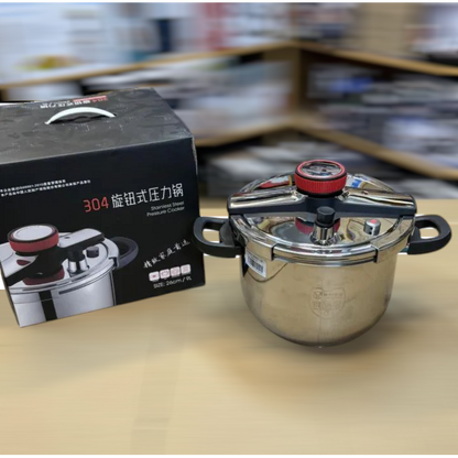 Lot Imported Stainless Steel Pressure Cooker 9L