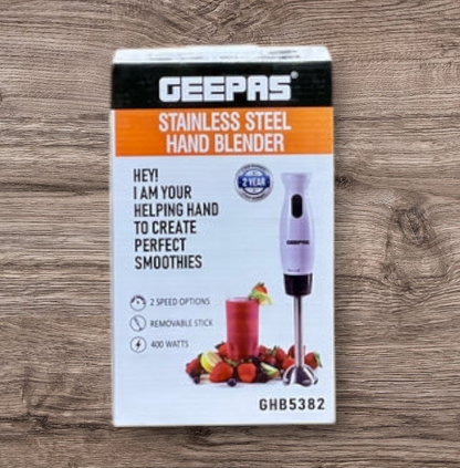 Geepas Stainless Steel Hand Blender
