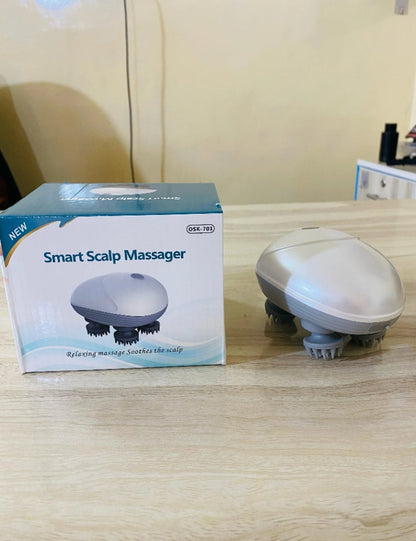Electric Head/Shoulder Scalp Massager with 4 Kneading