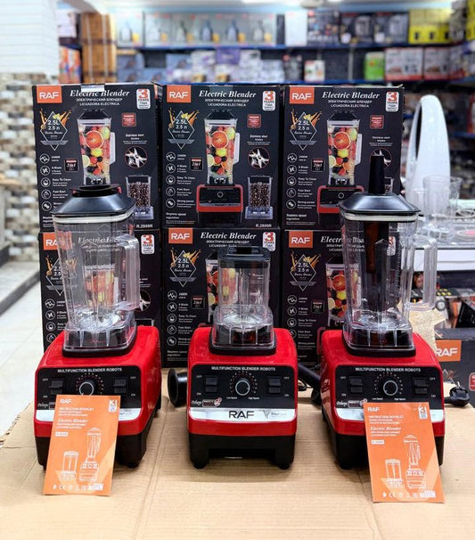 RAF Electric 2-in-1 Blender & Grinder – 2.5L Large Capacity, Powerful Multi-Purpose Mixer