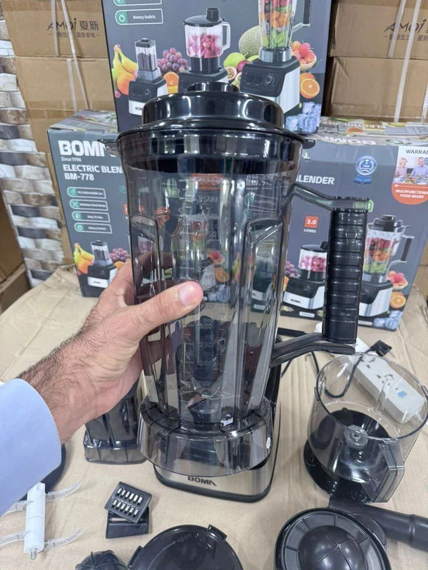 BOMA 6-in-1 Juicer Blender | Multifunction Food Processor | Powerful Motor