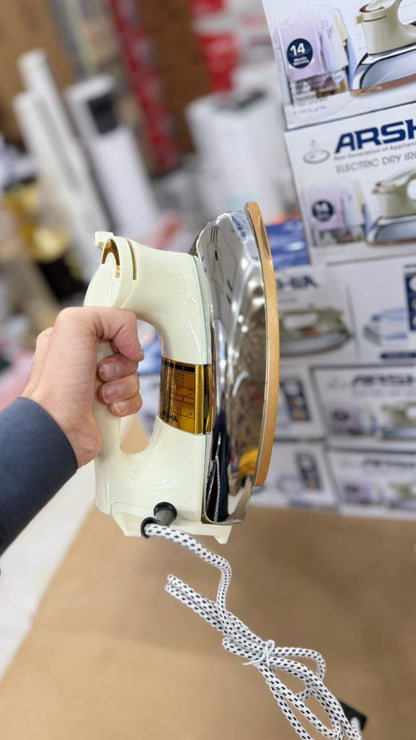 Arshia Electric Dry Iron 1200W  – Fast Heating & Smooth Ironing