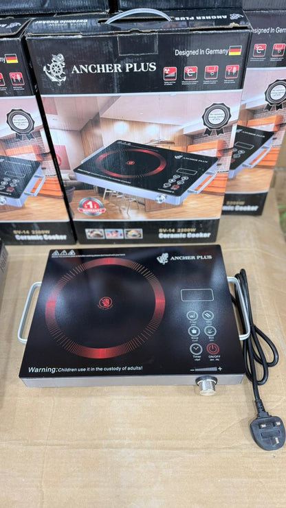 Ancher Plus Electric Stove – German Lot | Fast Heating, Durable Hot Plate, Adjustable Temperature Control