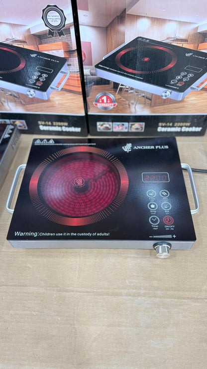 Ancher Plus Electric Stove – German Lot | Fast Heating, Durable Hot Plate, Adjustable Temperature Control