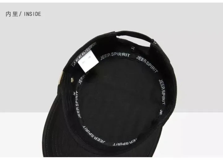 Jeep Adjustable Men's Cotton Cap