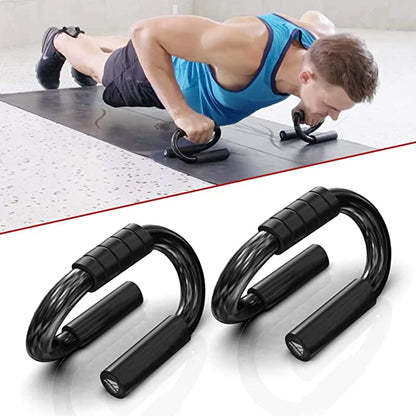 Push Up Workout Training S Shape Stand/Equipment (Pair)