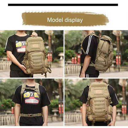 Tactical & Hiking Backpacks – 50L Waterproof Military Outdoor Travel Bag