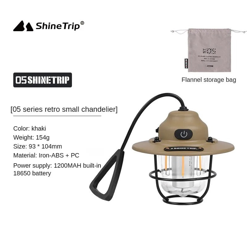New Outdoor Ultra Long Life Rechargeable Camping Light