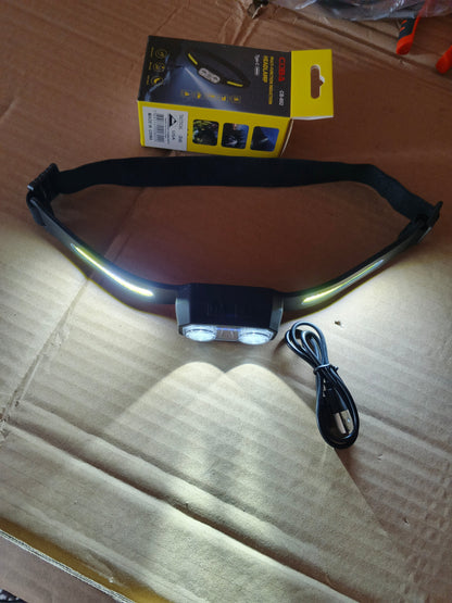 COBA High Performance LED Hands-Free Headlamp/Headlight