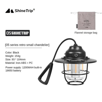 New Outdoor Ultra Long Life Rechargeable Camping Light